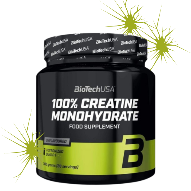 creatine monohydrate 100% 300gr BIOTECH